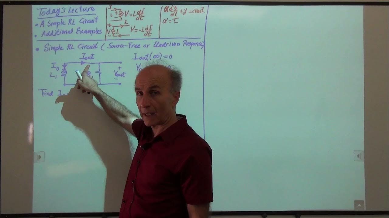 Razavi Basic Circuits Lec 25: RL Circuits - YouTube