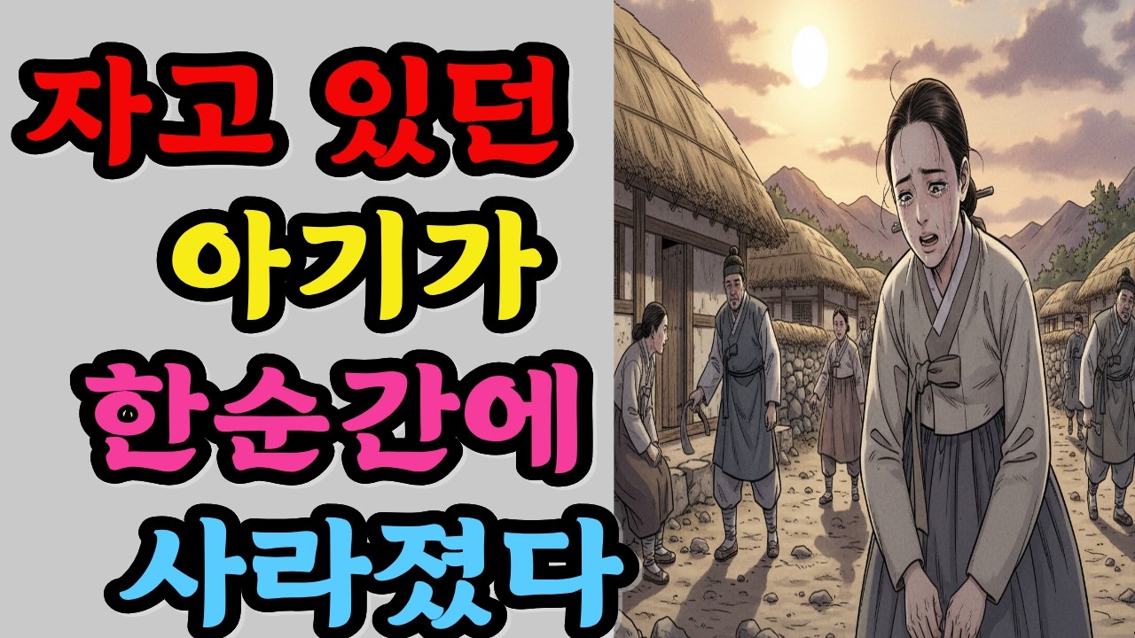 귀한 아기가 사라졌다 #숨겨진민담#옛이야기#야담##사라진아기 #민담 #시니어층