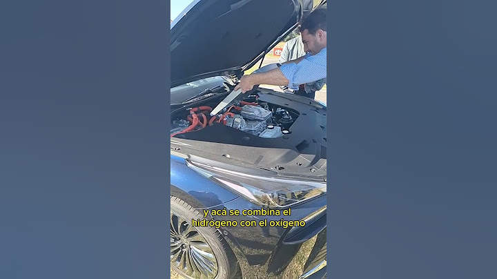 Estuve probando el primer auto a hidrógeno del país