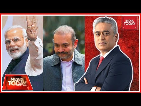 Does Nirav Modi`s Arrest Boost PM Modi`s Chowkidar Image? | News Today With Rajdeep