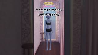 rating my best and worst outfits#dti#dresstoimpress#roblox
