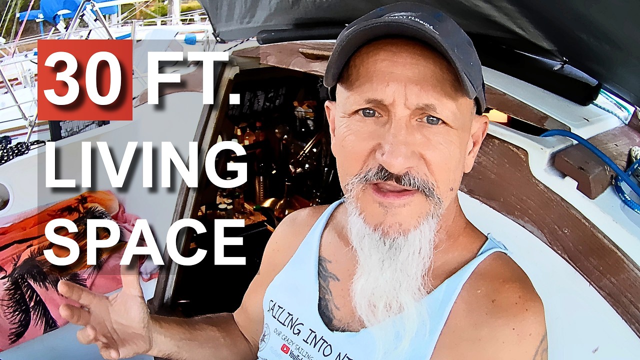 ⁣How 2 People Live on a Sailboat Without Going Crazy!