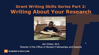 GWSS Session #2: Writing About Your Research SP24