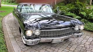My 1960 Cadillac Eldorado Seville Engine Start Up.  Read history behind the car below.