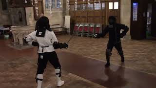 Jonathan vs Seb sabre Sparring (12th October 2022)