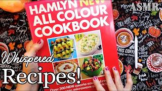 ASMR | Recipes! Cookbook Whispered Browse with Pointer