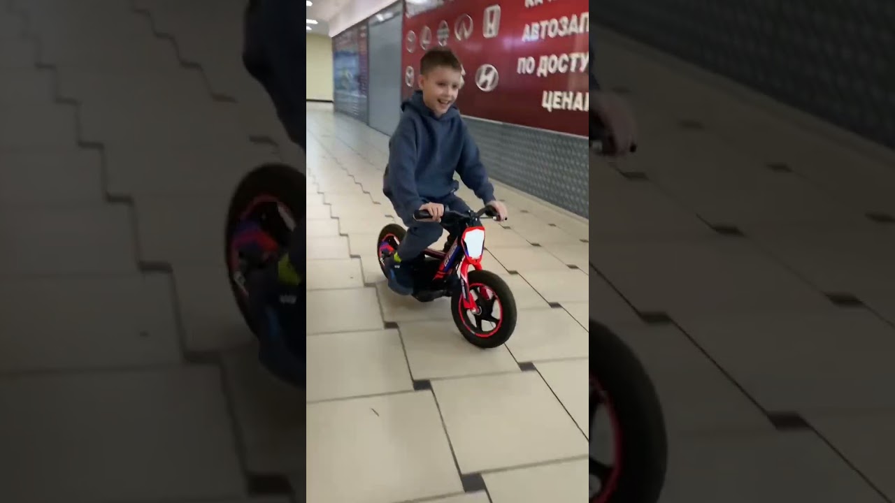 Электробеговел Eco Koleso iKids - отличный подарок ребенку на День Рождения или Новый Год