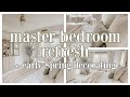 SPRING HOME DECOR IDEAS AND INSPIRATION | DECORATE WITH ME | MASTER BEDROOM REFRESH | HOUSE + HOLM