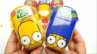 MEGA TIC TAC Simpsons Compilation Candy unboxing
