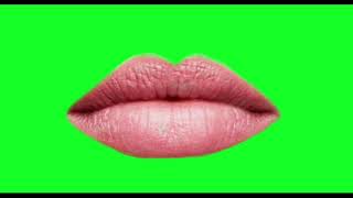 Greenscreen efek bibir berbicara1