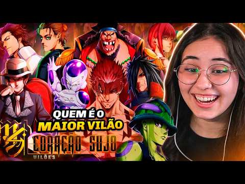 Vilões (Animes) - Coração Sujo | M4rkim (mahnimes REACT)