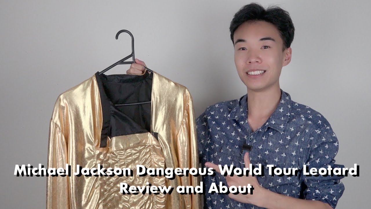 Michael Jackson Dangerous World Tour Leotard Review and About - YouTube