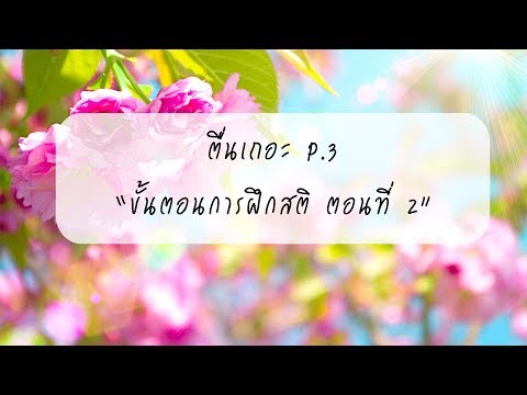 วีดีโอ: การฝึกสติ - ตอนที่ 2