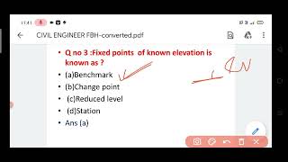 SURVEYING MCQ //BEU//Bihar engineering university screenshot 3