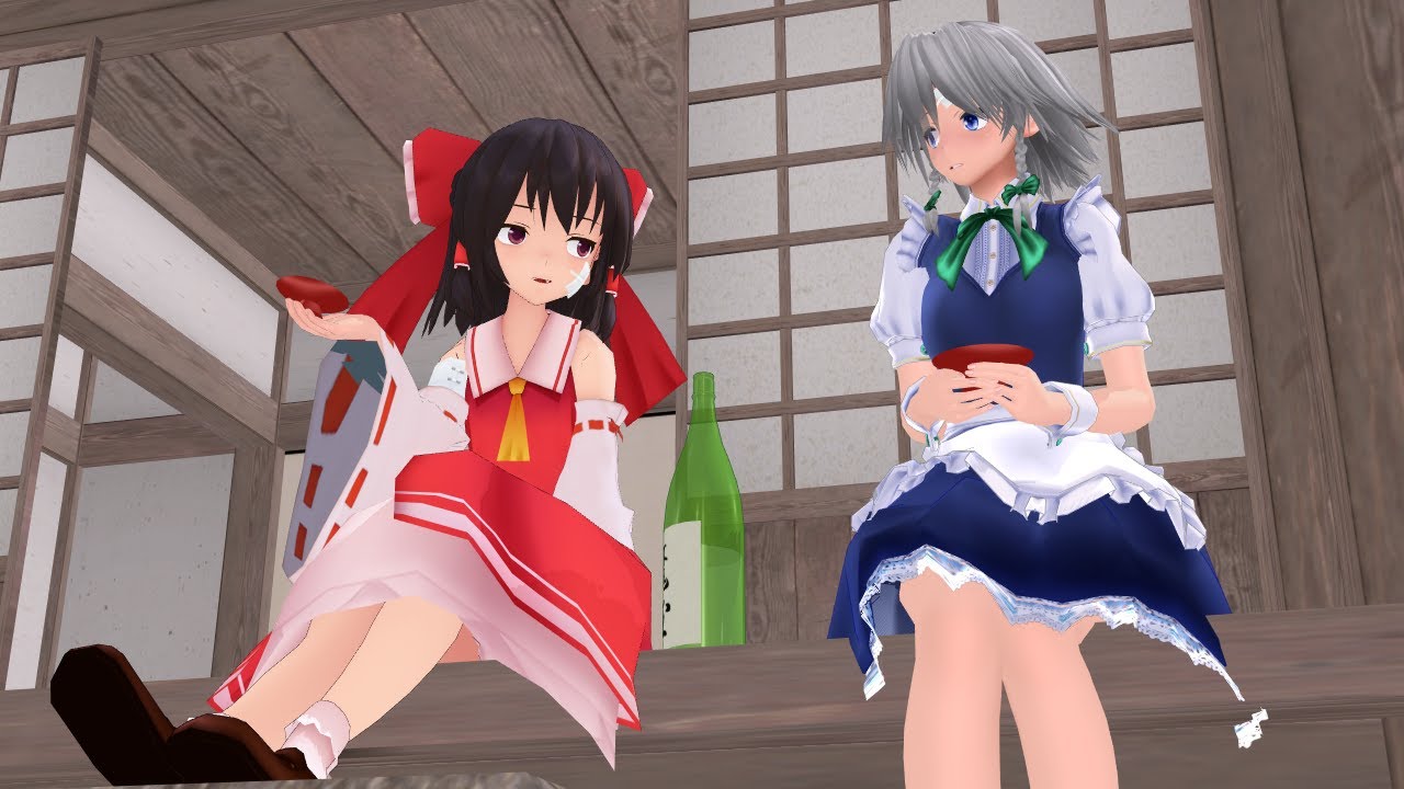 [Touhou MMD Kamishibai] История дружбы