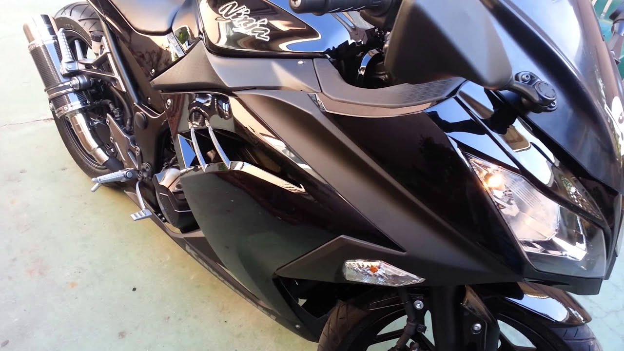 2013 kawasaki ninja 300 mods youtube