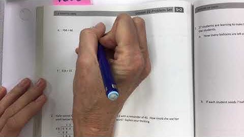 Eureka math grade 5 module 2 lesson 22 problem set