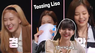 BLACKPINK Jisoo,Jennie & Rose Teasing Lisa Being Strict screenshot 2