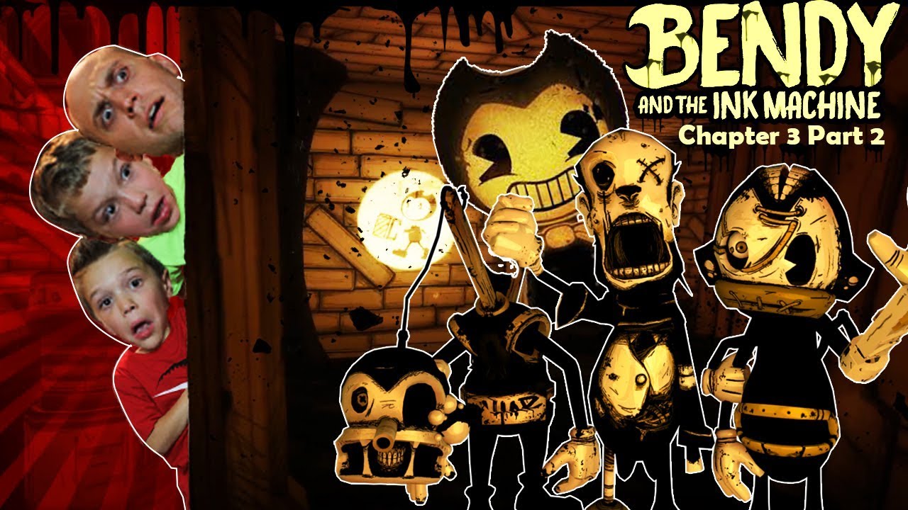 What Happened To Boris Bendy And The Ink Machine Chapter 3 Part 2 Twin Toys Jumpscare Youtube - roblox inky bendy pants