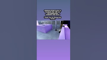 GENSHIN STORE at Gandaria City Mall with our EAS Security System AM58KHZ #eas#alarm#anime#security