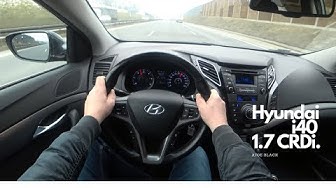 17 Hyundai I40 Wagon 1 7 Crdi Pov Test Drive No Talking Pure Driving Youtube