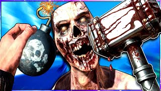 The SKULL DESTROYER! NEW Map & Weapons - Hellsplit VR!