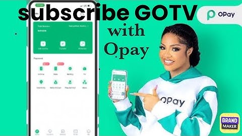 how to subscribe Gotv with opay