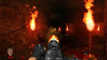 Doom 2: Hell on Earth - MAP25: Bloodfalls [Brutal Doom v20b: Black Edition]