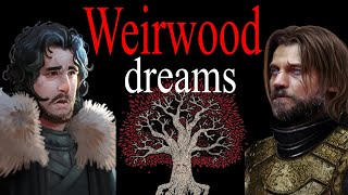 The Lion, the Wolf, and the Weirwood: Jon Snow and Jaime Lannister's Dreams (ASOIAF Theory)