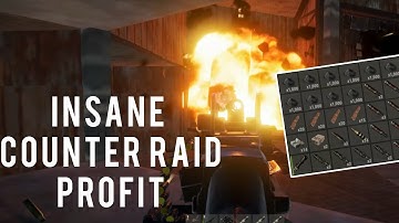 RUST: FINISHING a Counter Raid for INSANE Profit