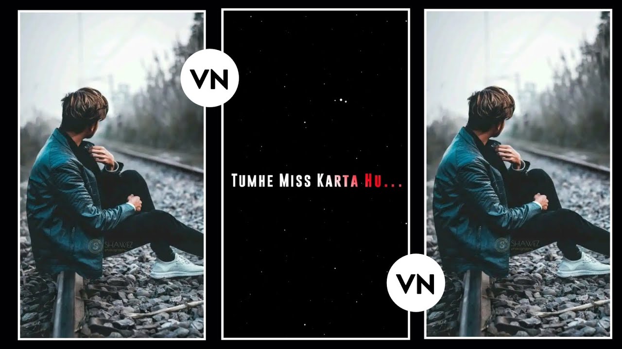 New - 1 photo status video editing  vn app || sad status video editing || sad video editing ||