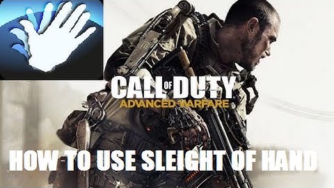 HOW TO USE SLEIGHT of HAND in ADVANCED WARFARE - Secret Tip Quick Reload Perk *CoD AW*