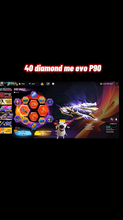 40 diamond me evo P90 de Diya