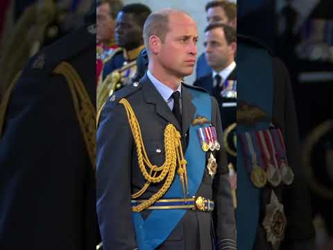 Royals Attend Service Ahead of Queen's Lying in State