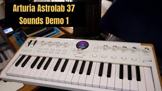 Arturia Astrolab 37 Demo 1 No Talking