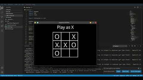 PROJECT 0b (Tic-Tac-Toe) - CS50 AI with Python