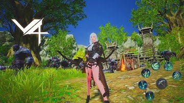 V4 Mobile - Archer Level 18 New Combo Skills Unlock Gameplay - Android/iOS 2020