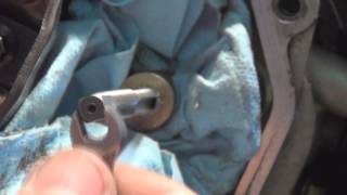 How to rethread a stripped bolt hole video