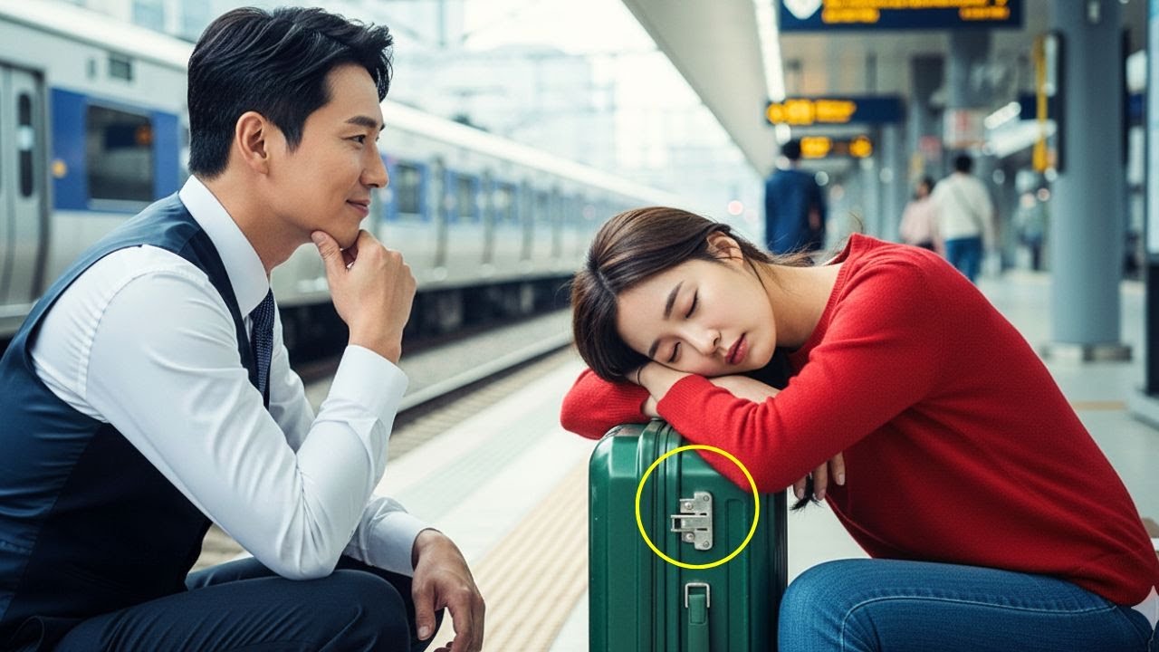 Abandonada Pela Família, Jovem Dorme Na Estação De Trem… Até O CEO Aparecer E Mudar Tudo