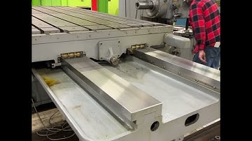 Giddings and Lewis 5 Horizontal Boring Mill 350 T