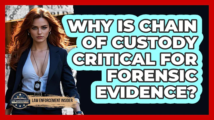 Why Is Chain Of Custody Critical For Forensic Evidence? - Law Enforcement Insider