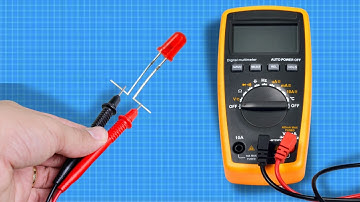 How To Test LEDs With ANY Multimeter FAST