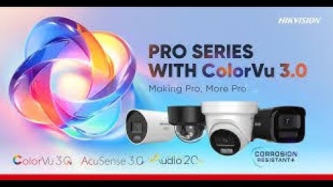 Hikvision ColorVu 3.0 Introduction -AI Powered night vision DS-2CD2347G3-LIS2UY /DS-2CD2387G3-LIS2UY