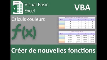 Enregistrer les fonctions VBA dans la bibliothèque Excel