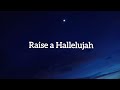 Raise a Hallelujah (Lyric Video)