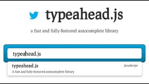 Typeahead JS .NET CORE