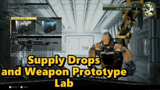 Infinite Warfare: Supply Drops and Weapon Prototype Lab