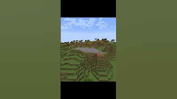 Terraform timelapse (5.000 Blocks) / Minecraft