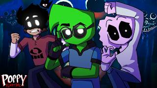 My friend, my sister and I play Poppy Playtime Chapter 1