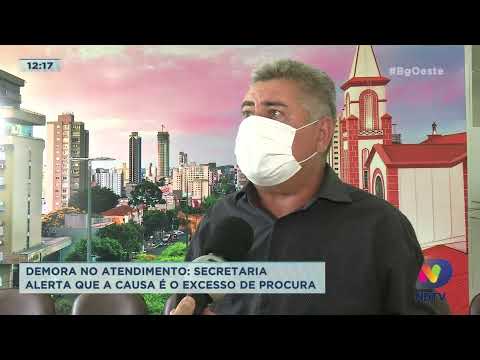 Secretário municipal explica demora no atendimento dos postos de saúde